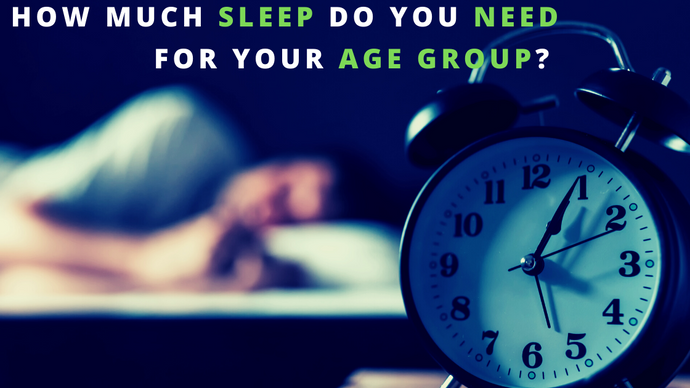 How much Sleep do you need a Night based on Age?