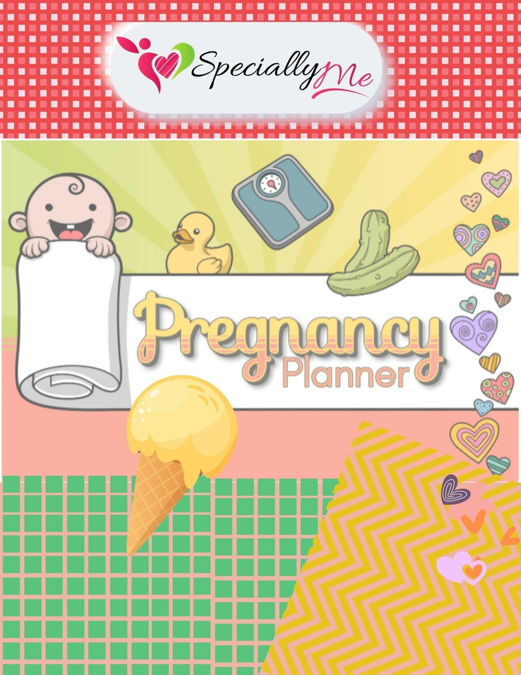 Keepsake Pregnancy Downloadable Journal - Book Size - (8.5 x 11) - SpeciallyMe®
